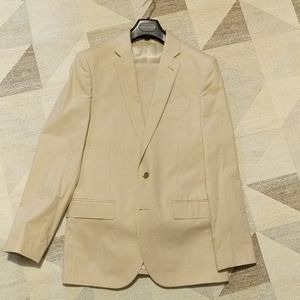 JCrew Cotton Ludlow Suit Stone 38R Jacket 32 Pant